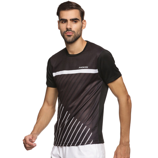 Prokick Regular Fit Round Neck Half Sleeves Tshirt for Men