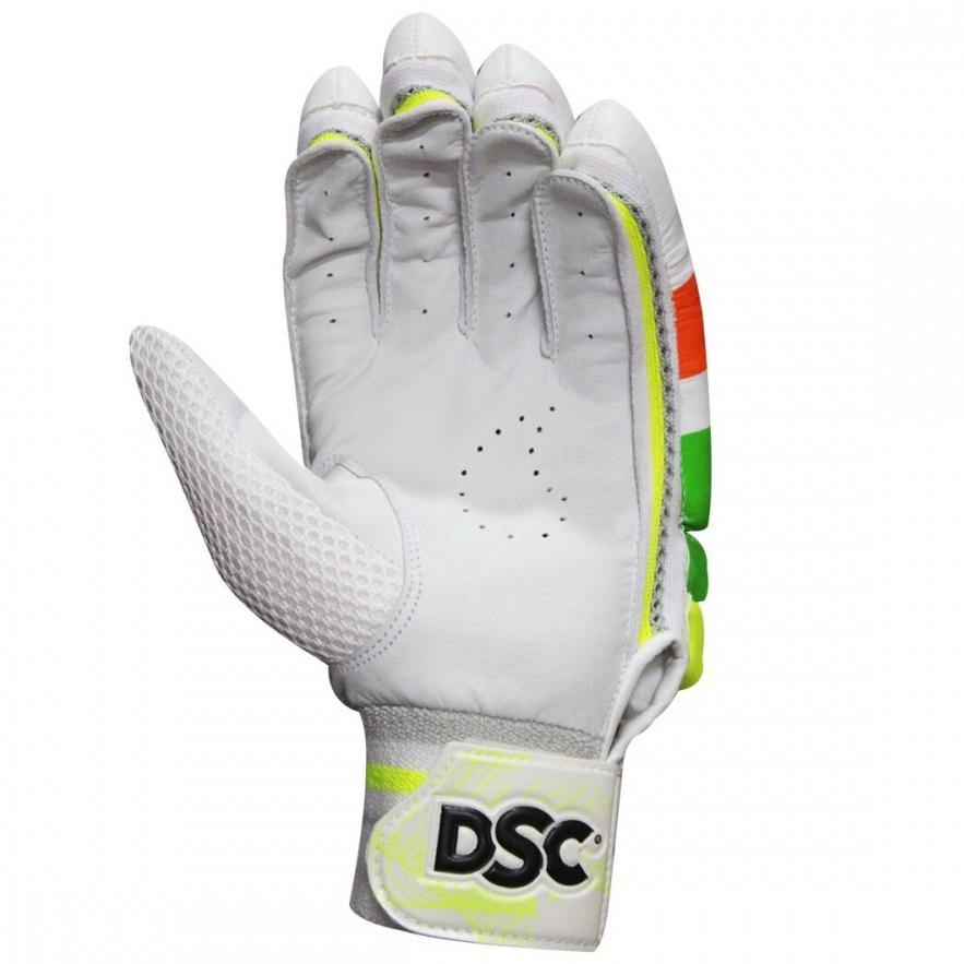DSC Condor Motion Leather Cricket Batting Gloves, Right - Best Price online Prokicksports.com
