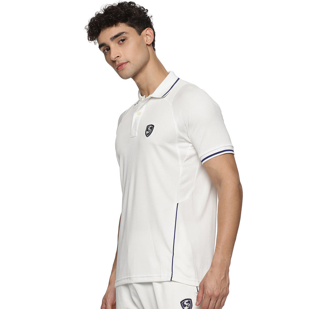 SG Polyester Cricket Shirt Half Sleeve - Best Price online Prokicksports.com