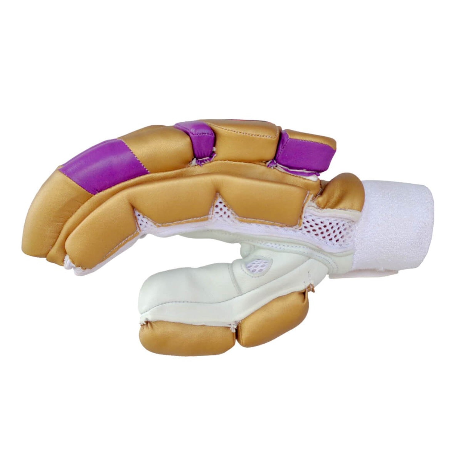 SG Test KKR Batting Gloves - Left Hand,Gold/Purple - Best Price online Prokicksports.com