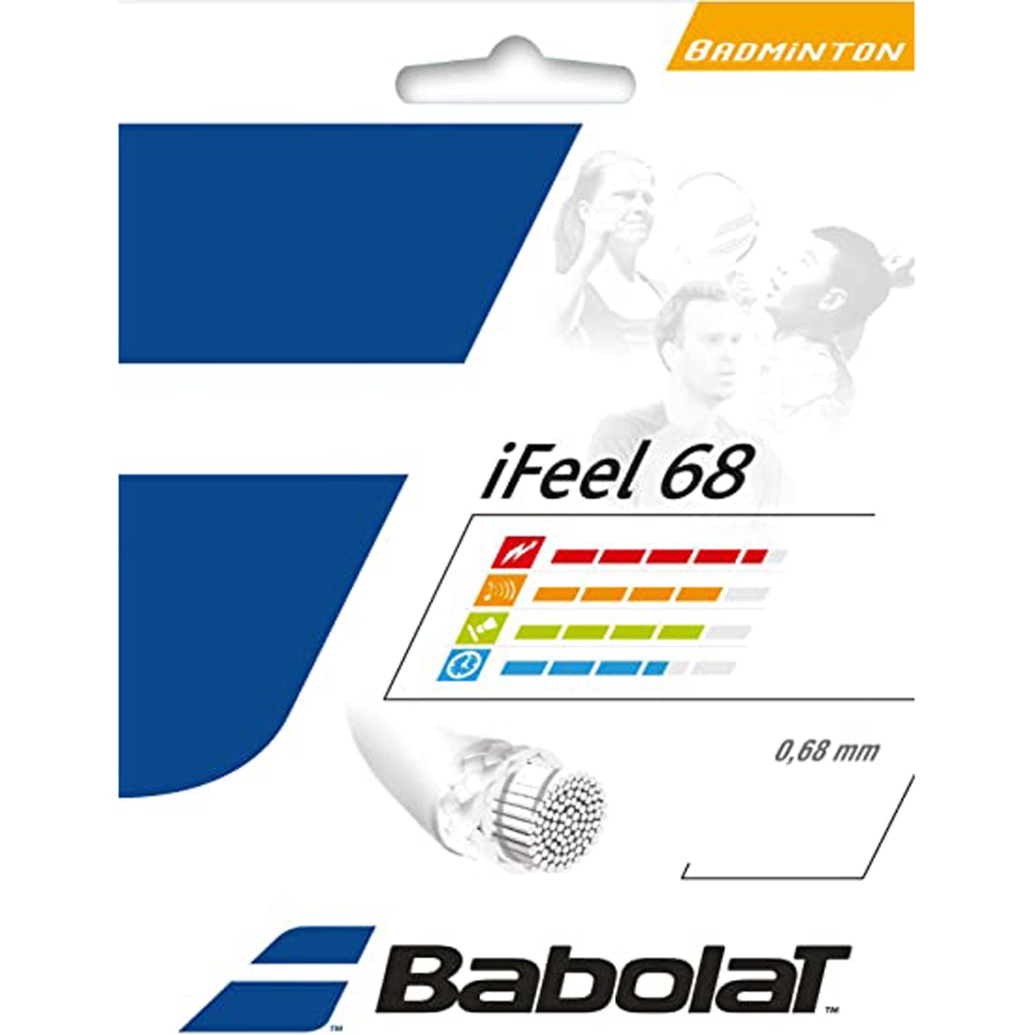 Babolat iFeel 68 Badminton String - Best Price online Prokicksports.com