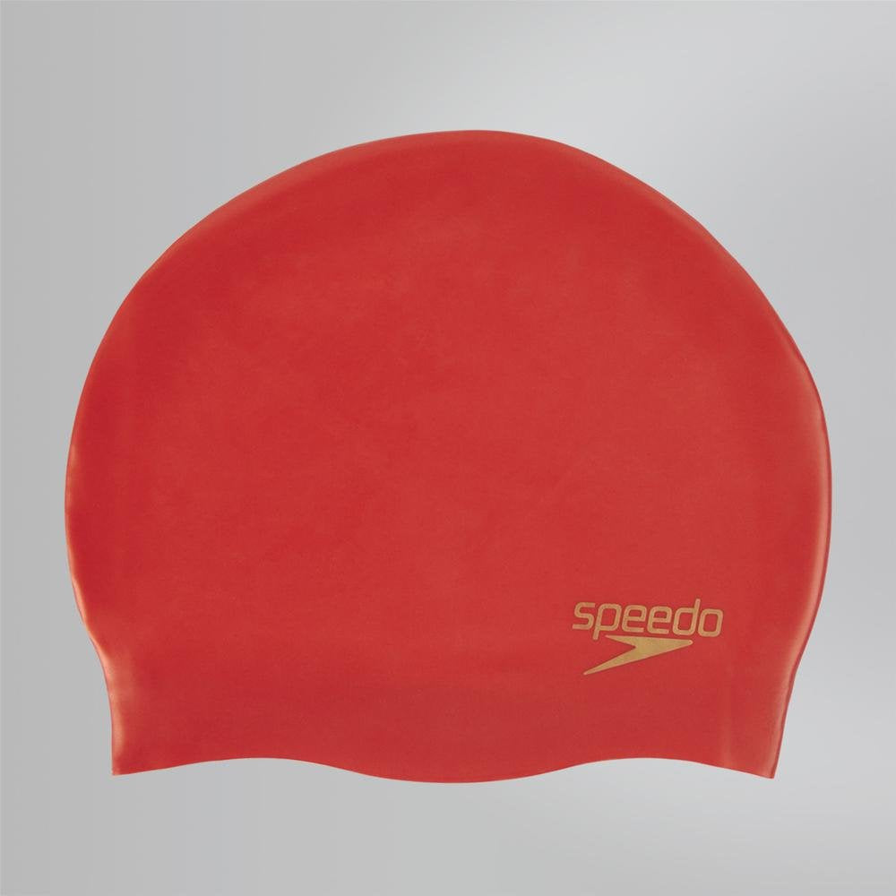 Speedo 870984B362 Blend Molded Silicon Swim Cap (Red) - Best Price online Prokicksports.com