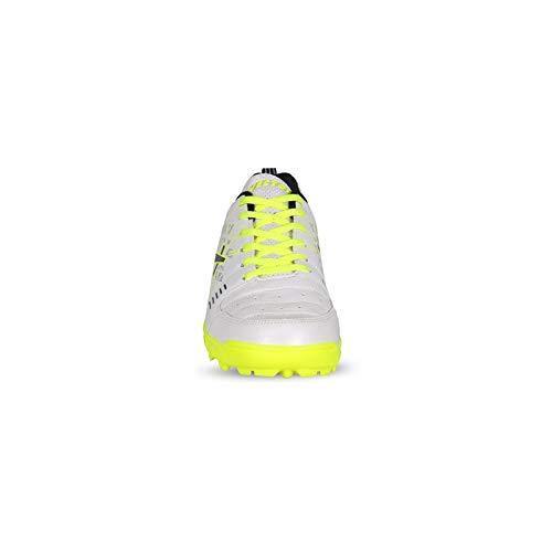 Vector X Blaster-22 Yards Cricket Shoes for Men's (White-Green) - Best Price online Prokicksports.com