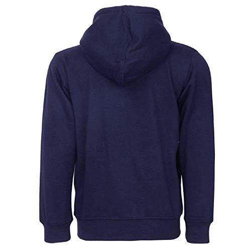 Prokick Kid's Rich Cotton Full Sleeves Zipper Jacket with Hoodies for Girls and Boys Navy - Best Price online Prokicksports.com