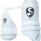 SG Players White Combo Cricket Thigh Pads, Adults - Best Price online Prokicksports.com