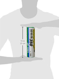 Yonex MAVIS 350EX Green Cap Nylon Shuttlecock - 1 Can - Best Price online Prokicksports.com