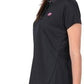 Vector X Women's Solid Polo Neck T-Shirt VTDF-008A (Navy Blue) - Best Price online Prokicksports.com