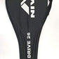 Nivia Pro Drive 26 Junior- Graphite Comp -Tennis Racket, White/Black - Best Price online Prokicksports.com
