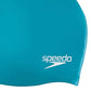 Speedo Junior Plain Moulded Silicone Cap, Green/White - Best Price online Prokicksports.com