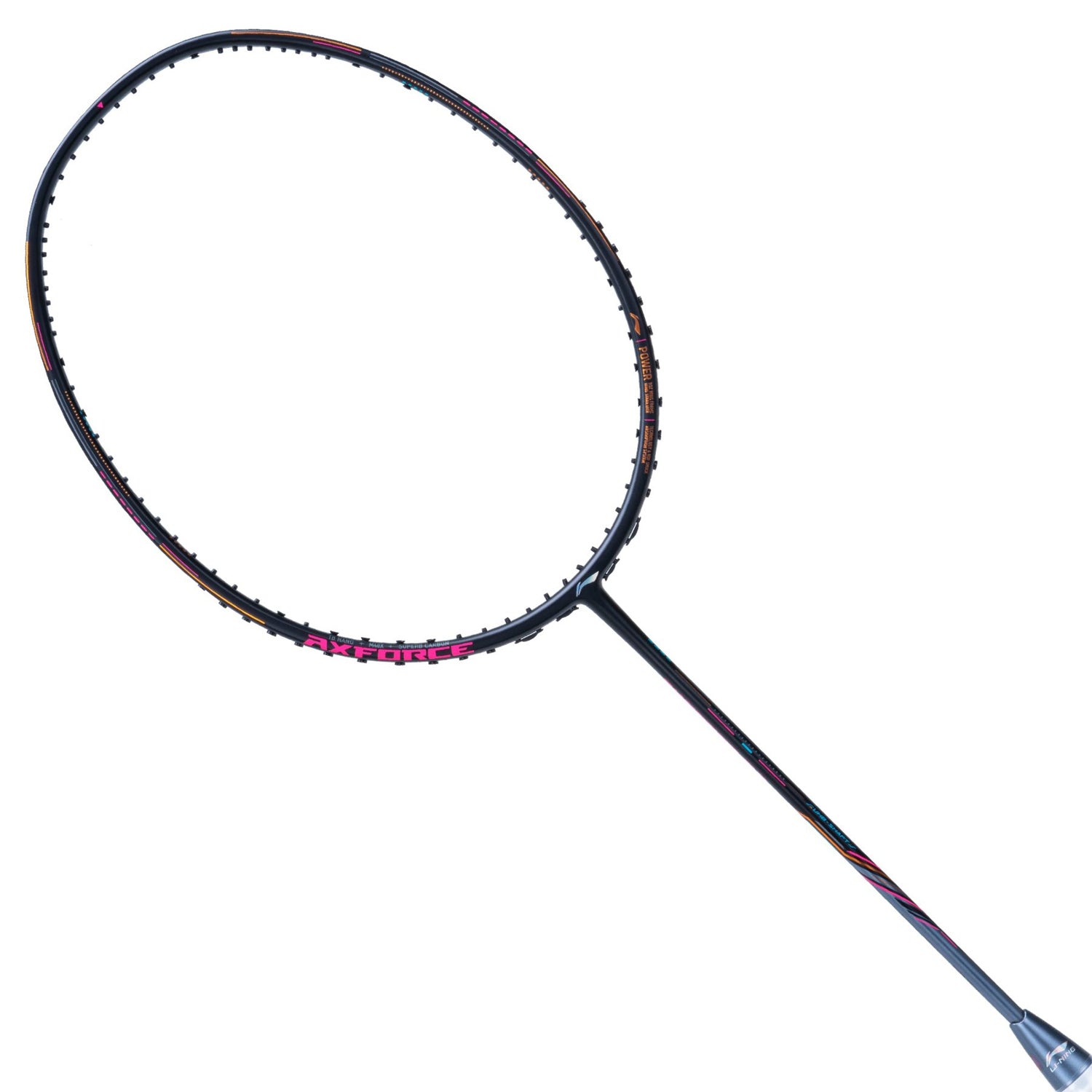 Li-Ning AXFORCE 80 5U Unstrung Professional Badminton Racquet - Grey - Best Price online Prokicksports.com