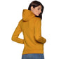 Prokick Sports Women Hooded Sweat Shirt , Yellow - Best Price online Prokicksports.com