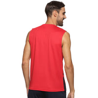 Prokick Round Neck Sleeveless Tank Top - Workout Running Beach Swimming and Sports Wear Tshirt - Best Price online Prokicksports.com