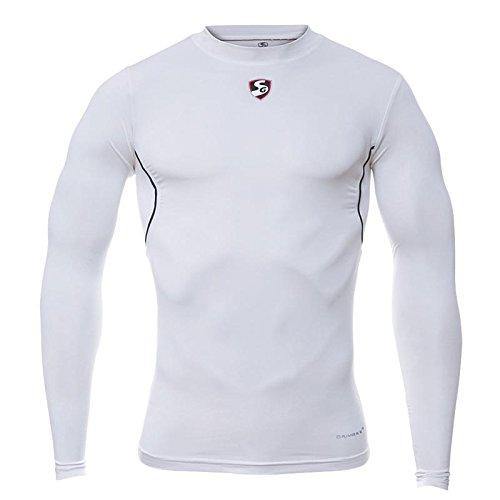 SG Icon Skin-Fit Cricket Top White