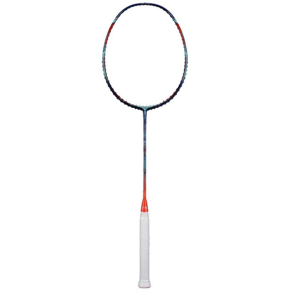 Li-Ning Aeronaut 9000C Combat Badminton Racquet - Blue/Red - Best Price online Prokicksports.com