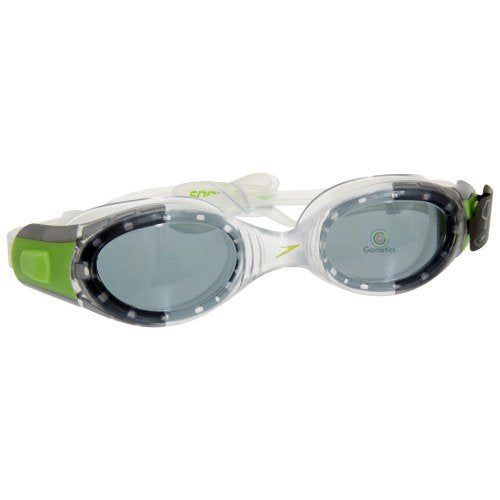 Speedo Futura Biofuse Junior Swimming Goggles - Silver Green - Best Price online Prokicksports.com