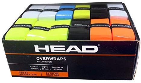 HEAD HEAD0275 Tennis Racquet Grips (Multi-Color) - Pack of 48 - Best Price online Prokicksports.com