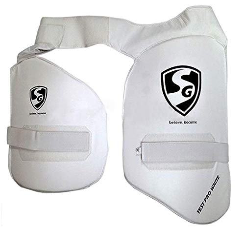SG Test Pro White Thigh Pads RH (Combo)