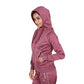 Vector X VTSF-Wine-Hood Polyester Women's Track Suit (Wine) - Best Price online Prokicksports.com