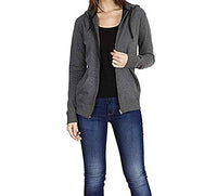 Prokick Women's Cotton Sweatshirt/Hoodie - Dark Grey - Best Price online Prokicksports.com