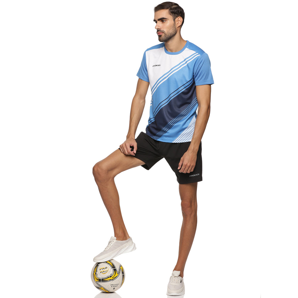Prokick Regular Fit Round Neck Half Sleeves Tshirt for Men - Best Price online Prokicksports.com