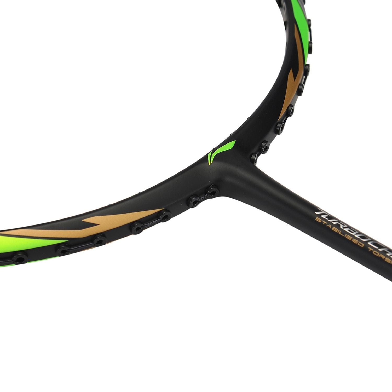 Li-Ning Turbo Charging 75I Badminton Racquet - Black/Lime - Best Price online Prokicksports.com