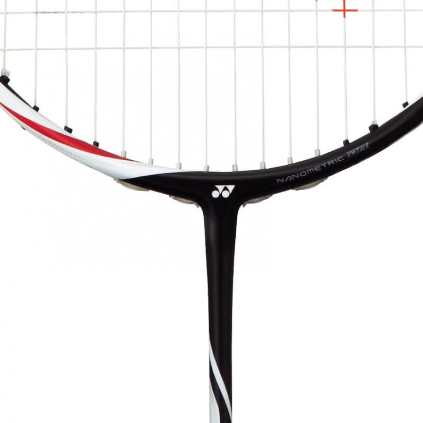Yonex Duora Z Strike Unstrung Badminton Racquet – Black/White | 3U (Avg. 88g) | HM Graphite, Nanometric DR & Hyper-MG | Even Balance | Extra Stiff | Isometric Head - Best Price online Prokicksports.com