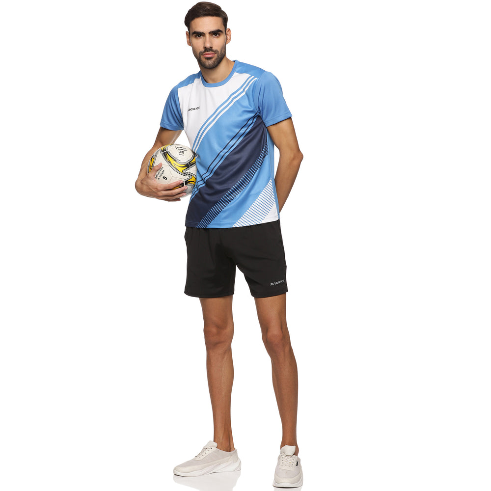 Prokick Lycra Sports Shorts for Men, Black - Best Price online Prokicksports.com