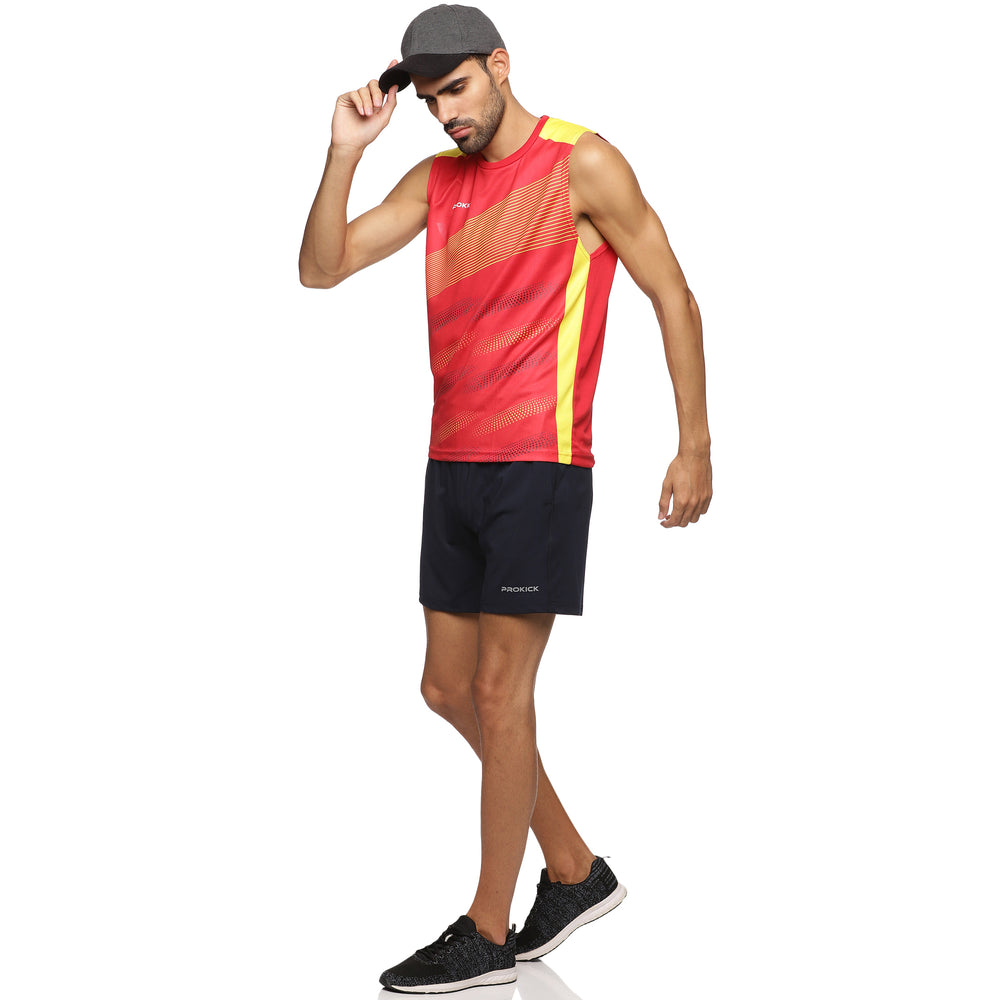 Prokick Lycra Sports Shorts for Men, Navy - Best Price online Prokicksports.com