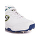 SG Sierra 2.0 Full Metal Spikes Cricket Shoe, White/Lime/Royal Blue - Best Price online Prokicksports.com
