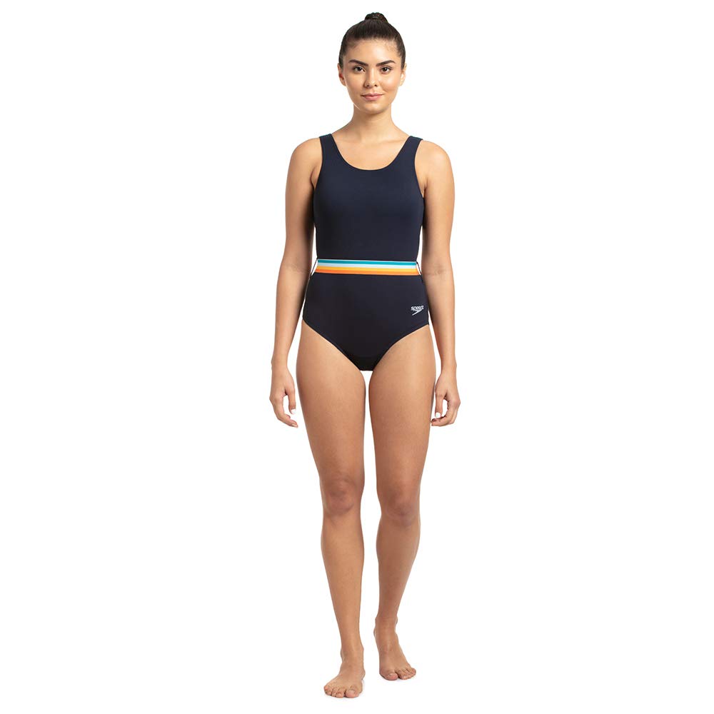 Speedo Belted Deep U Back One Piece For Women – Prokicksports