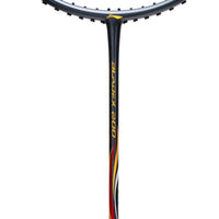 Li-Ning Bladex 200 R-Series Strung Badminton Racquet, Charcoal/Red (4UIG6) - Best Price online Prokicksports.com