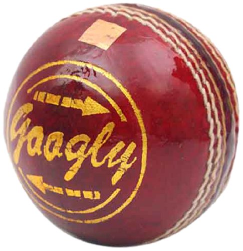Vicky Googly Leather Cricket Ball, Pack of 6 (Red) - Best Price online Prokicksports.com