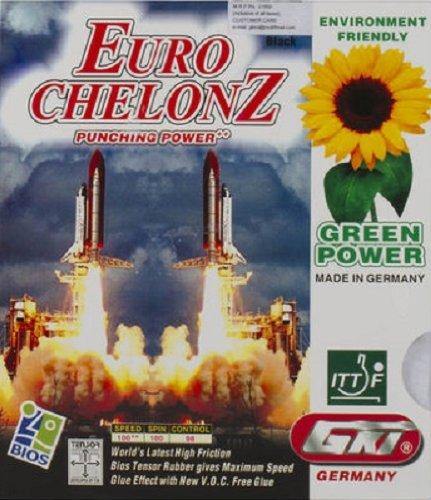 GKI Euro Chelonz Table Tennis Rubber - Red - Best Price online Prokicksports.com