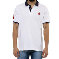 Prokick Men's Polo T-Shirt, White - Best Price online Prokicksports.com