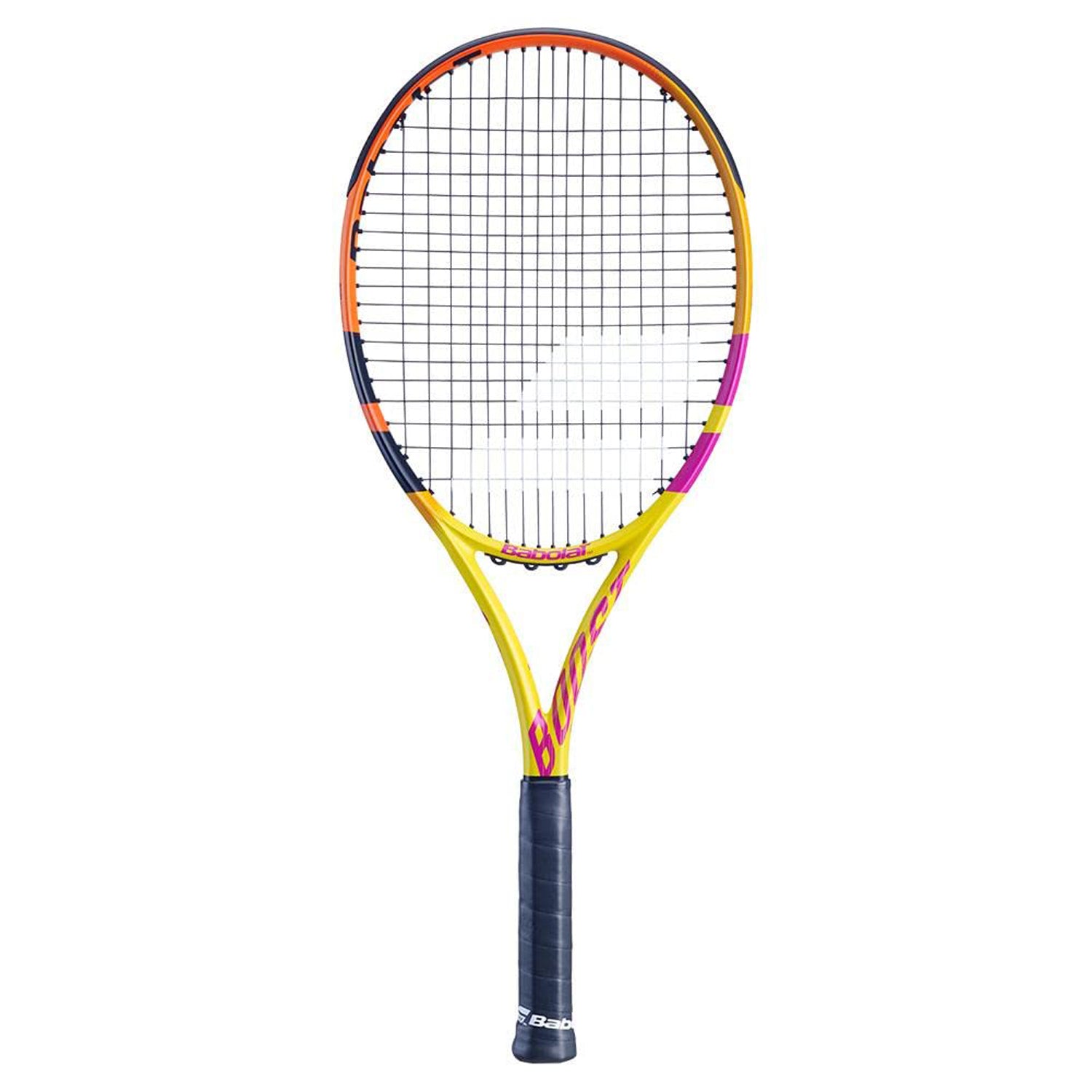 Babolat 121226 BOOST RAFA Strung Tennis Racquet, 4 1/4 - Yellow/Orange/Purple - Best Price online Prokicksports.com