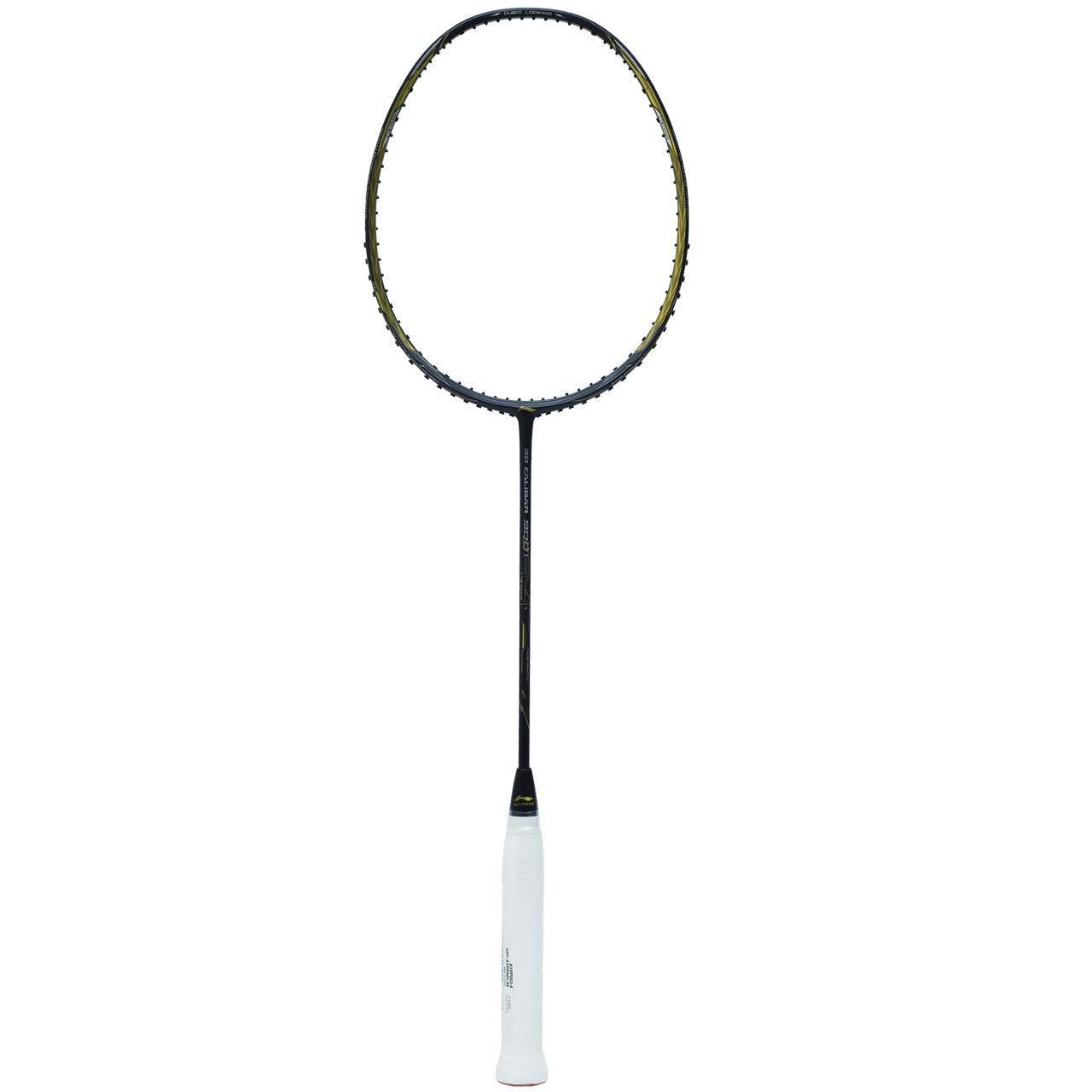 Li-Ning 3D Calibar 900 Instinct Professional Badminton Racquet, Black/Gold (Unstrung) - Best Price online Prokicksports.com