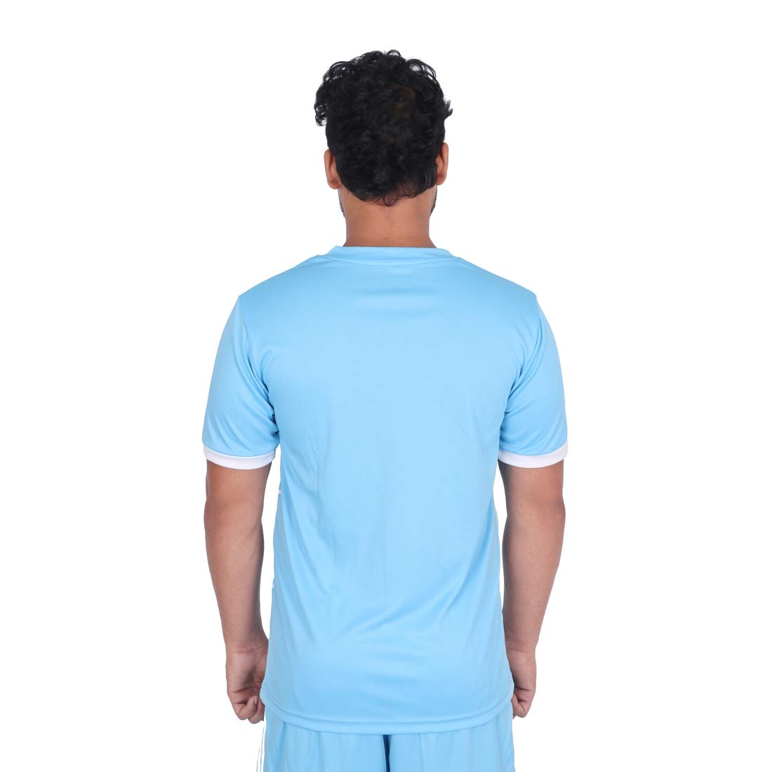 Vector X Football Set (T-Shirt & Short) VFS-ARGENTINA (Blue-White) - Best Price online Prokicksports.com