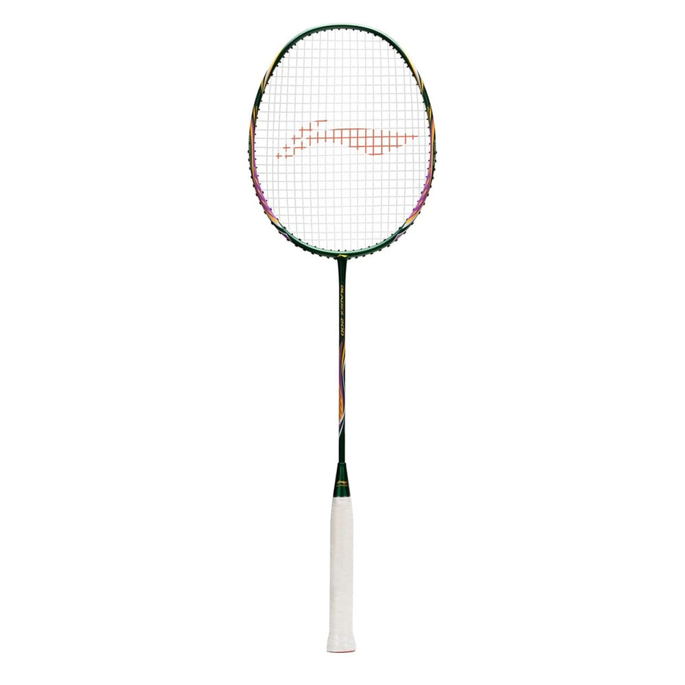 Li-Ning Bladex 200 R-Series Strung Badminton Racquet, Emerald/Gold (4UIG6) - Best Price online Prokicksports.com