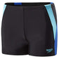 Speedo Color Block Swimming Aqua shorts for Boys, Black / Amparo Blue / Turquoise - Best Price online Prokicksports.com