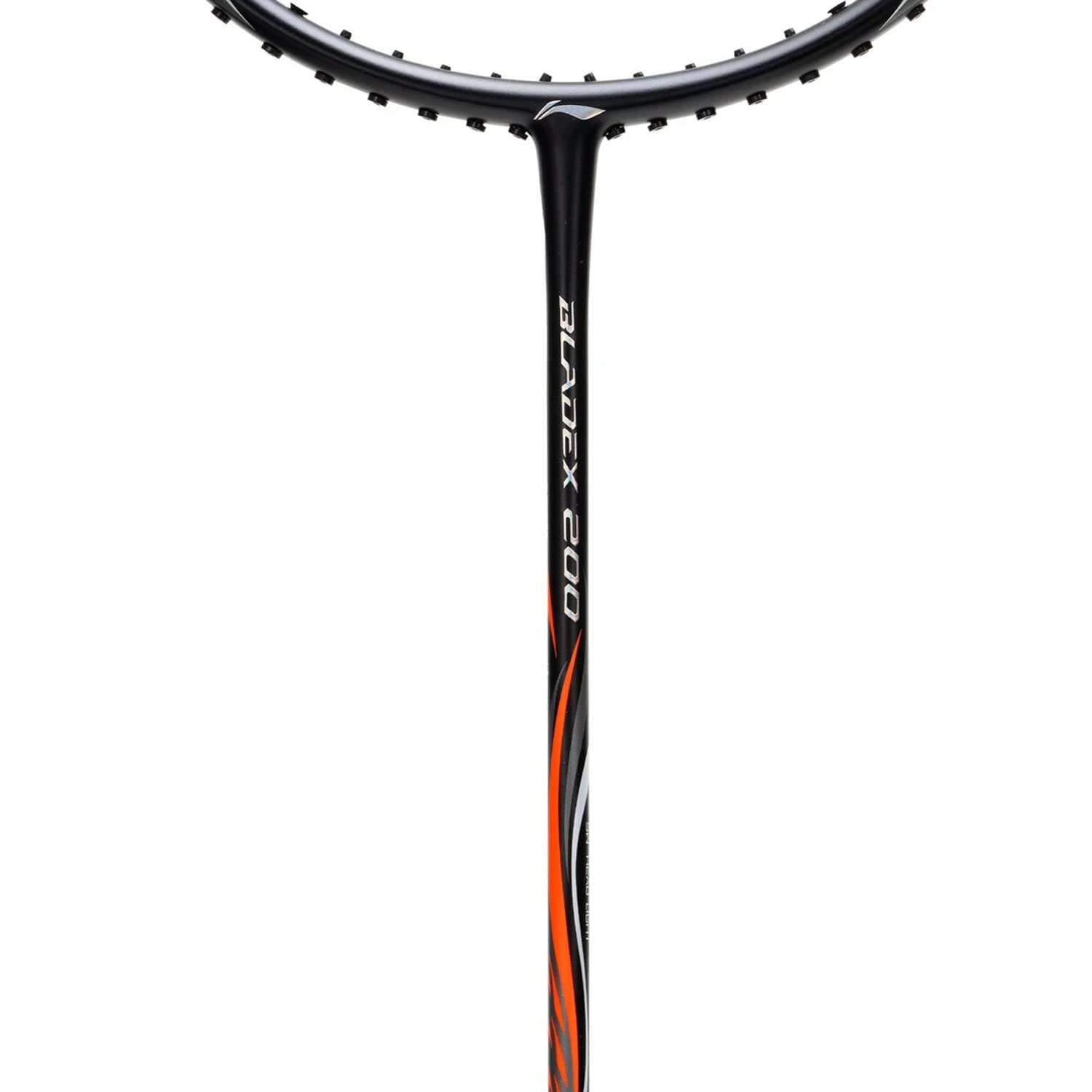 Li-Ning Bladex 200 R-Series Strung Badminton Racquet, Black