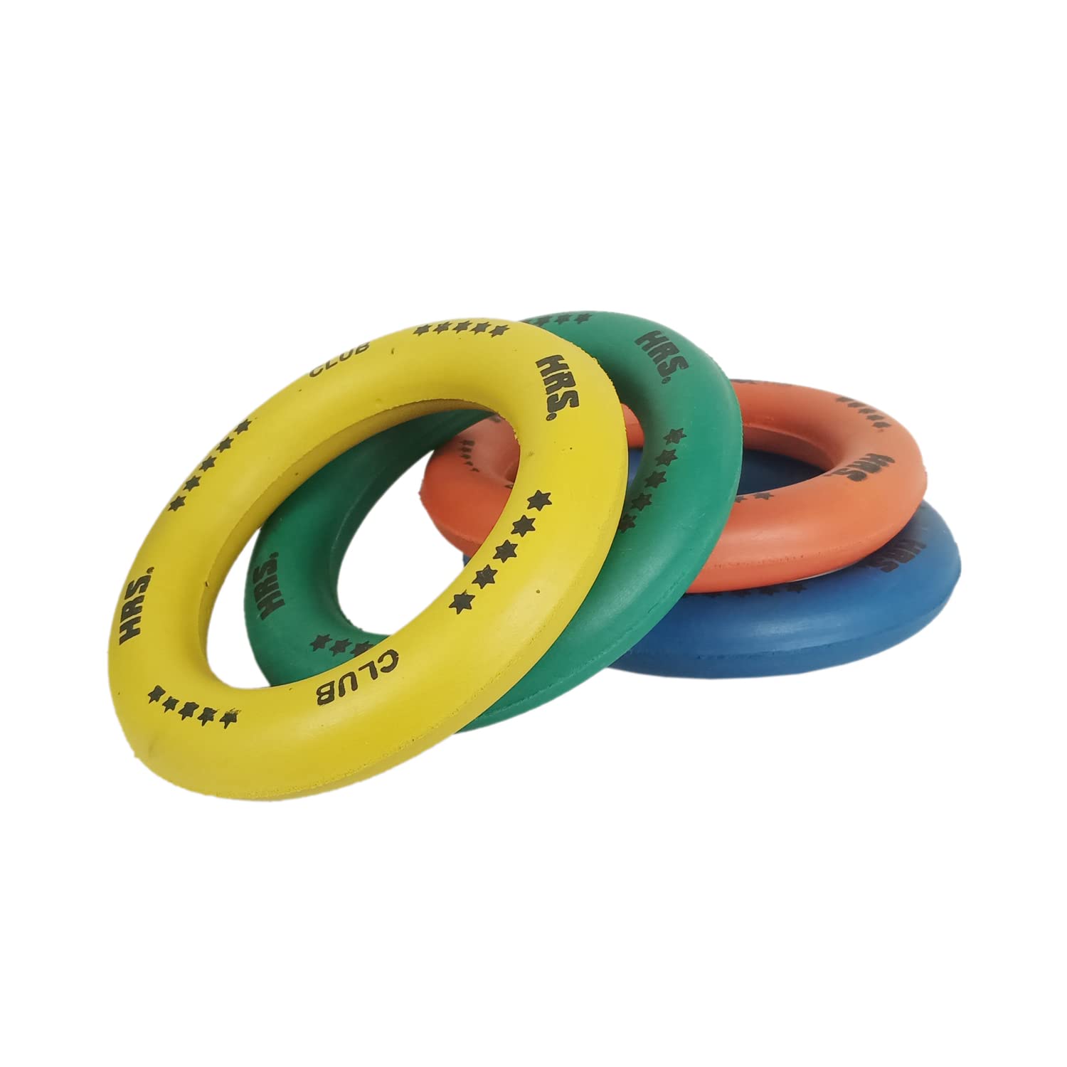 HRS TKR-104 Club Tennikoit Ring, Pack of 12 - Assorted Color - Best Price online Prokicksports.com