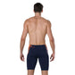 Speedo Boom Splice Swimming Jammer for Men's, Navy/Pure Orange - Best Price online Prokicksports.com