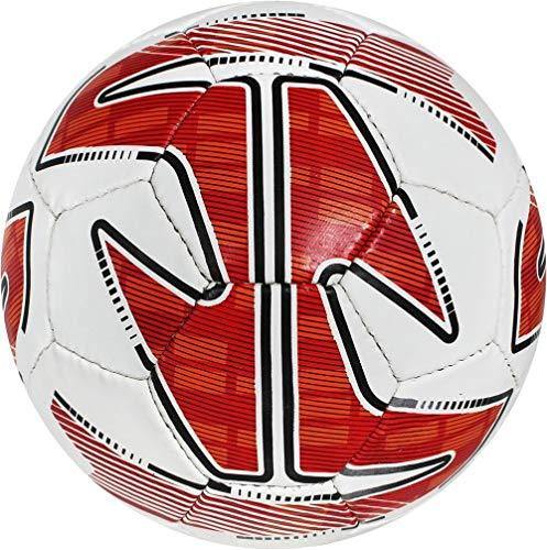Cosco Permalast Football, Size 5 - White/Red - Best Price online Prokicksports.com