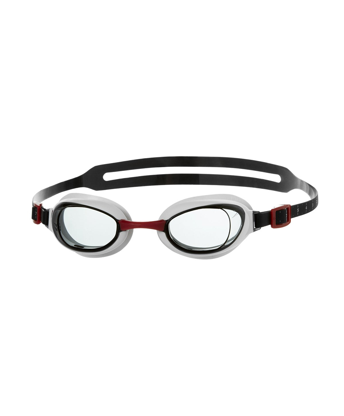 Speedo Unisex-Adult Aquapure Goggles, Red/Smoke - Best Price online Prokicksports.com