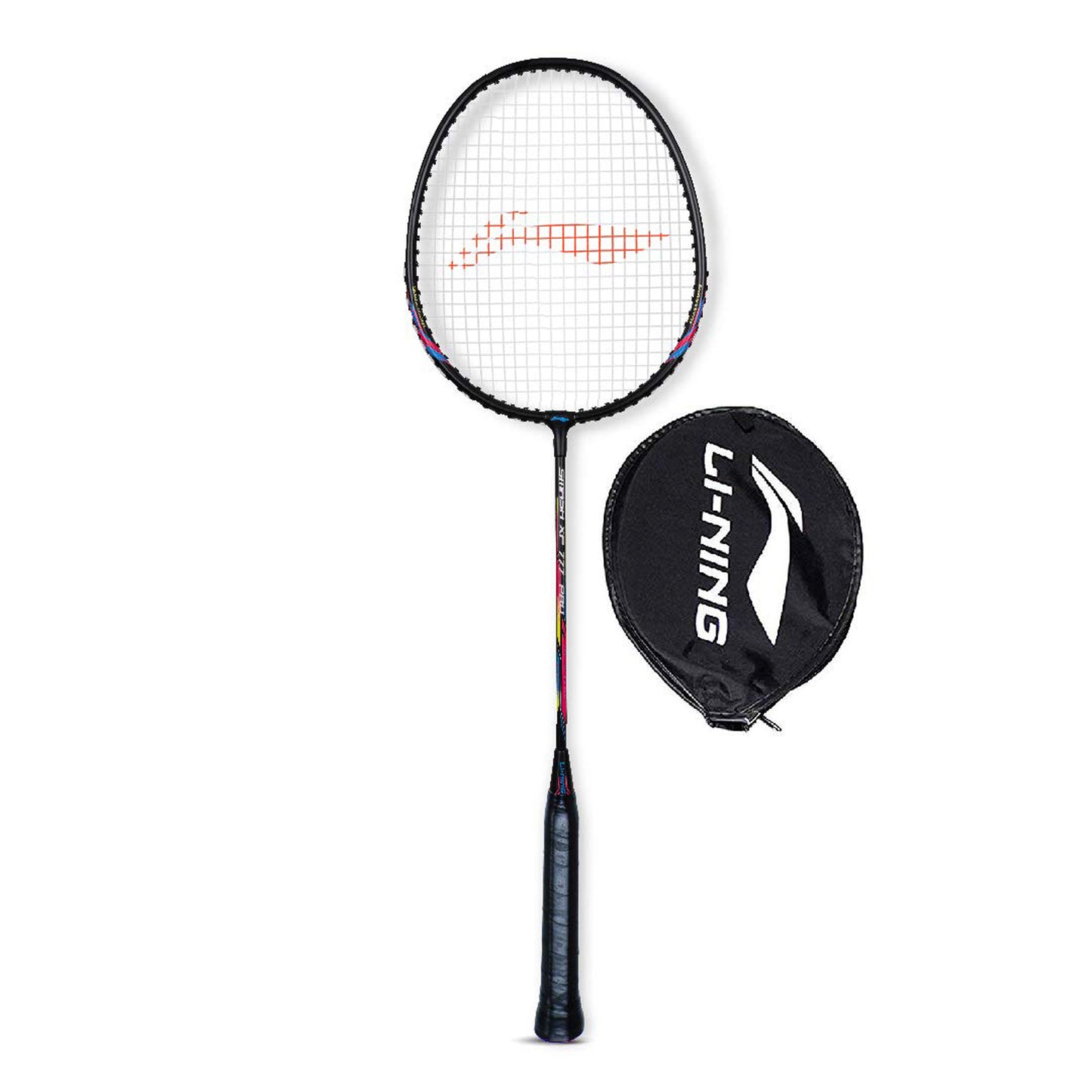 Li-Ning XP 777 PRO Strung Badminton Racket with Free Head Cover, Black/Pink - Best Price online Prokicksports.com