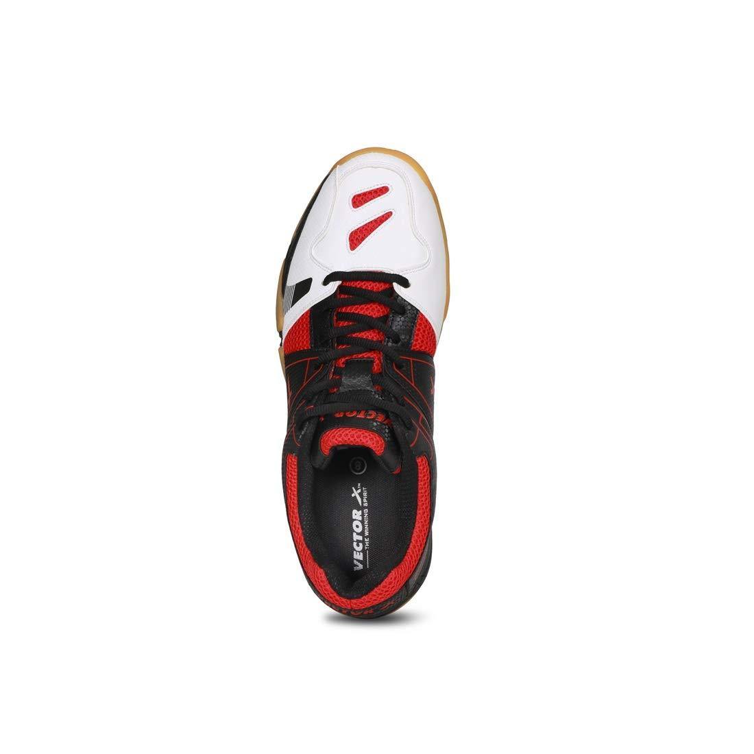 Vector X CS-2040 Court Shoes White-Black - Best Price online Prokicksports.com
