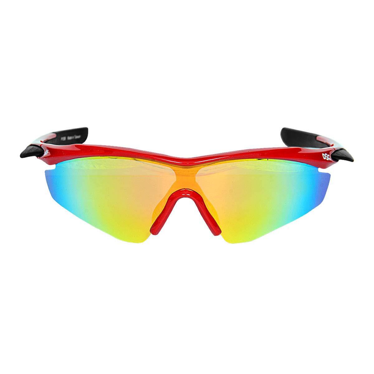 goggles cricket DSC Passion Polarized Cricket Sunglasses Red – Prokicksports