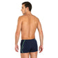 Speedo Essential Splice Swimming Aquashorts for Men, Navy/Bright Zest - Best Price online Prokicksports.com