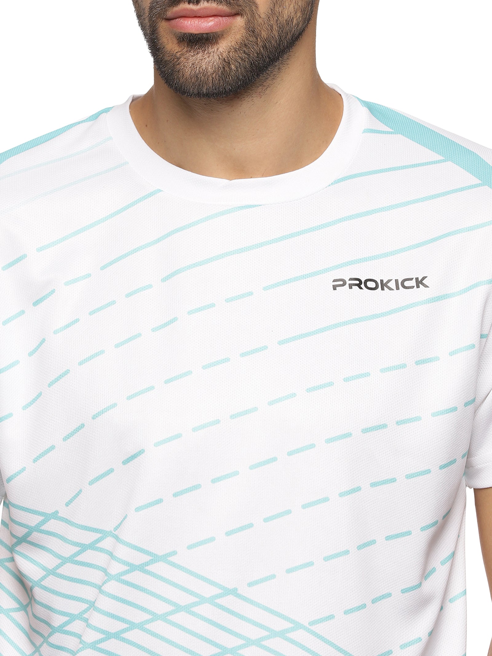 Prokick RNT-HS001 Round Neck Half Sleeves Sports Tshirt - Best Price online Prokicksports.com