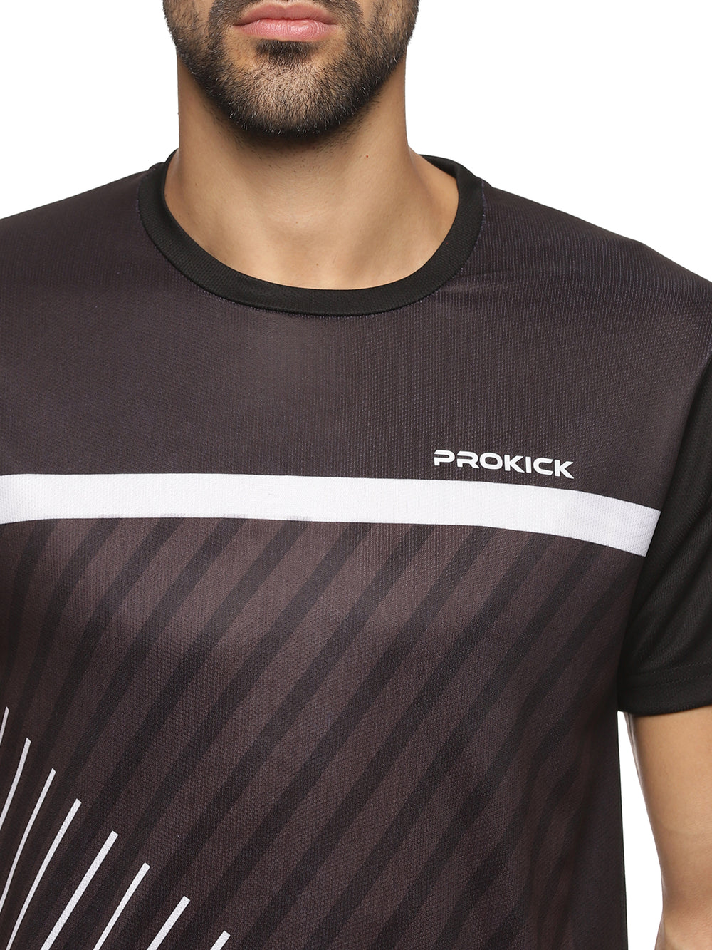 Prokick Regular Fit Round Neck Half Sleeves Tshirt for Men - Best Price online Prokicksports.com